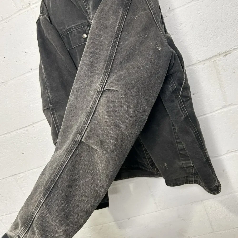 Carhartt Sandstone Hooded Multi-Pocket Jacket “Black” J284 - Picture 7 of 16